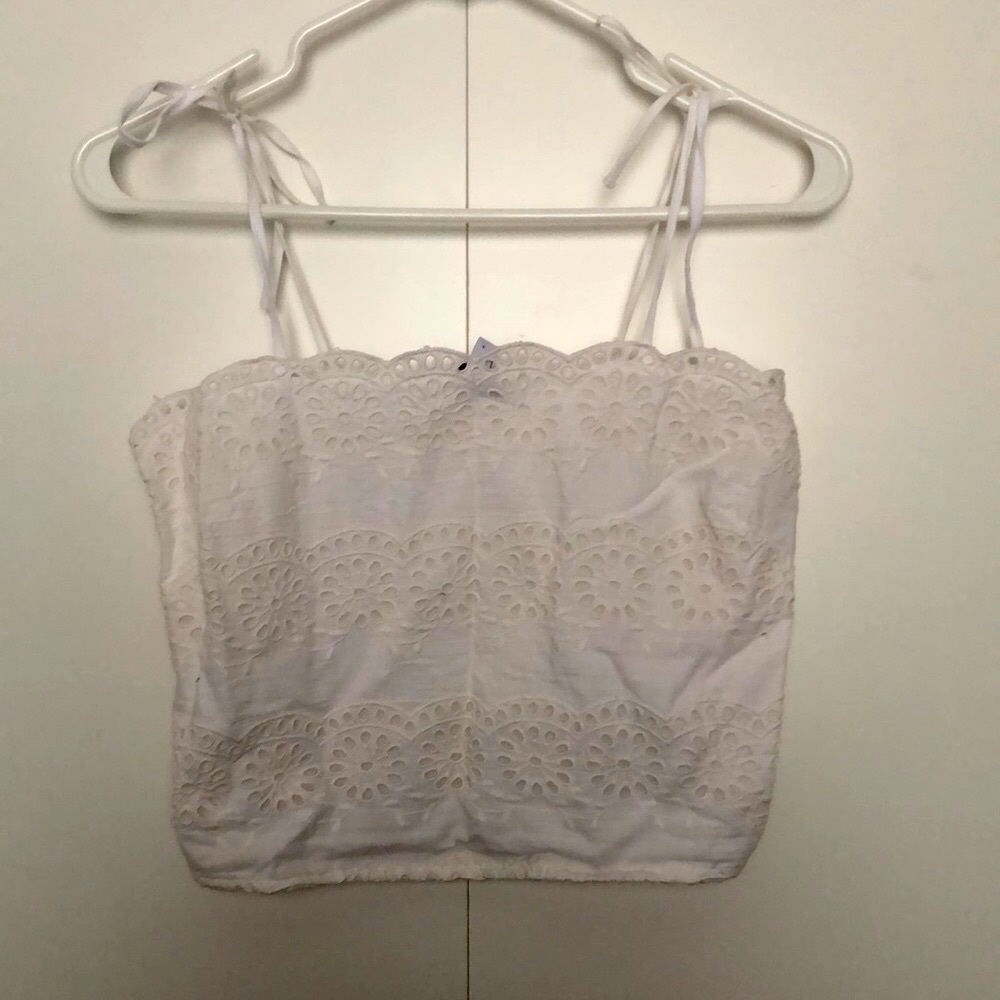 White tank top